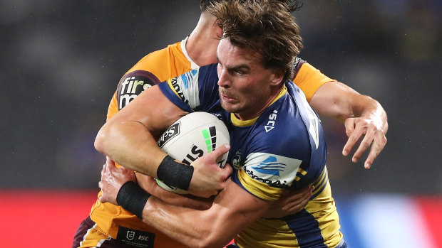 Clint Gutherson inspired the Eels to a 14-point defeat of the Broncos on Friday night.