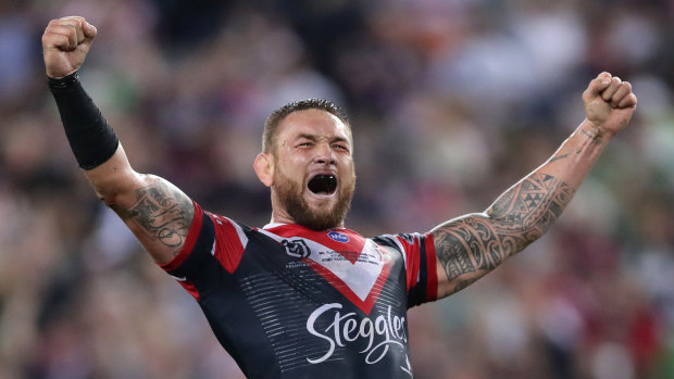 Jared Waerea-Hargreaves was his powerhouse self for the Roosters. 