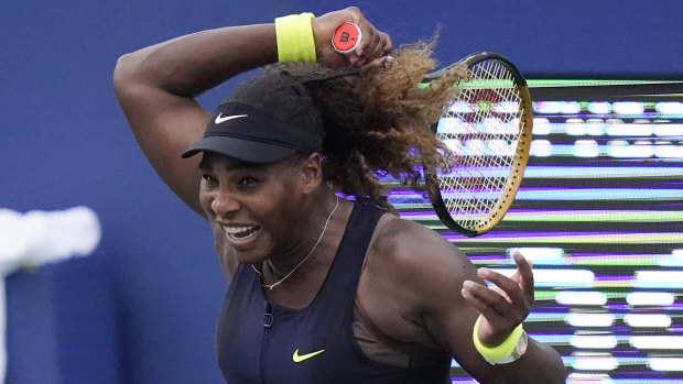 Serena Williams during last year's US Open.