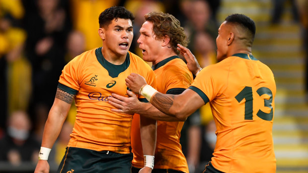 Noah Lolesio was one of the Wallabies’ best.