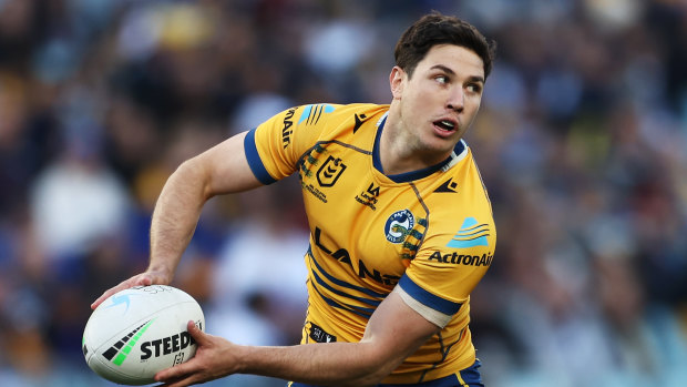 Mitchell Moses and the Eels are chasing a top-four spot.