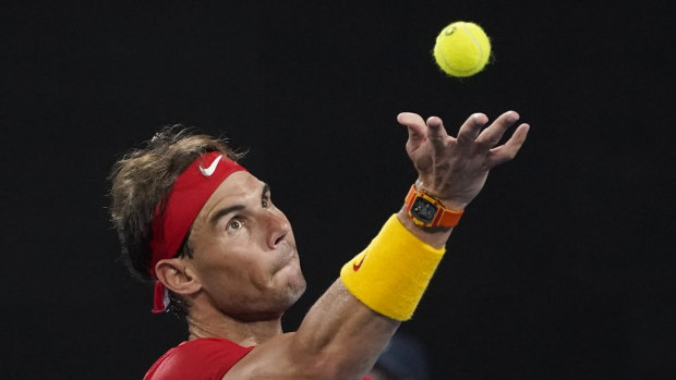 Nadal will not back up for Spain in the decisive doubles rubber.