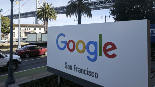 The offices of Google in San Francisco.