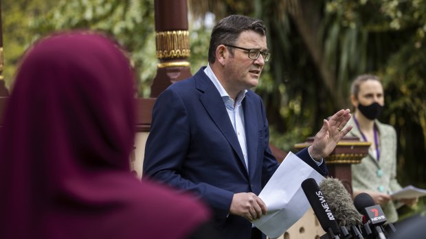 Victorian Premier Daniel Andrews. 