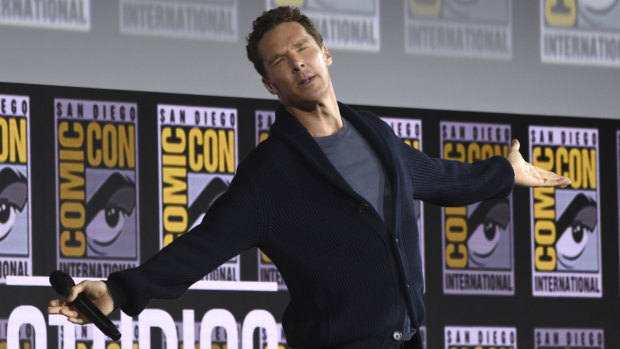 Benedict Cumberbatch talks Doctor Strange at Comic-Con.