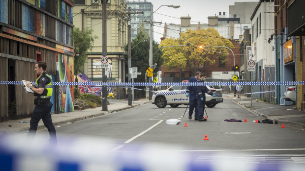 Police are the scene of a nightclub shooting in Prahran.