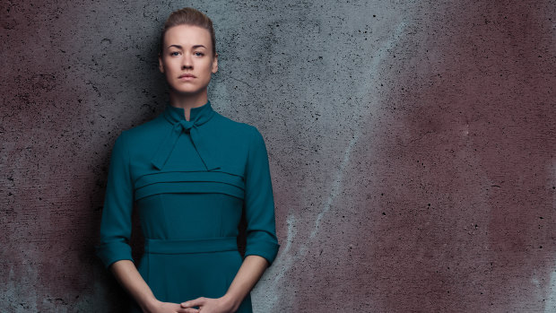Australian actor Yvonne Strahovski was nominated for her turn in The Handmaid’s Tale. 