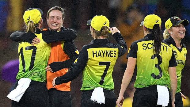 Ellyse Perry faces six months out with a hamstring injury.