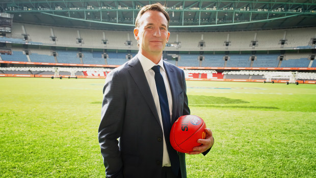 The AFL’s new chief executive, Andrew Dillon.