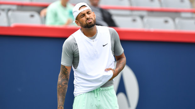 Family concerns weigh on Kyrgios as he runs out of steam