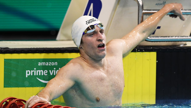 Jack McLoughlin won the 800m freestyle. 