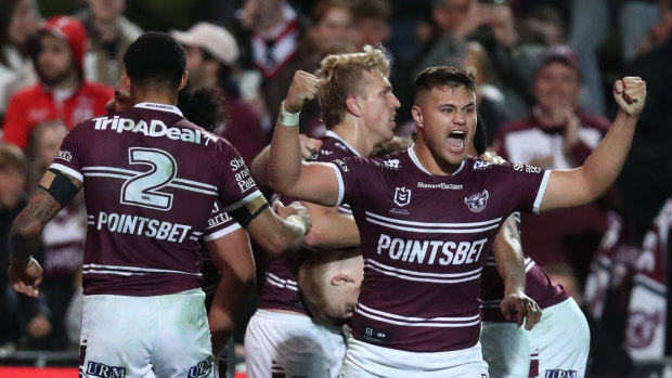 Josh Schuster showed plenty of promise during his time at Manly before it ended badly.