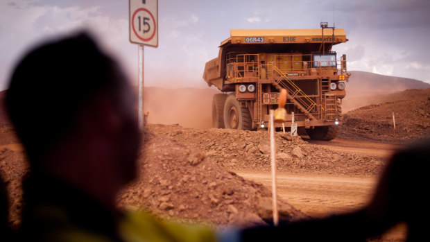 Rio Tinto's iron ore production came in below expectations. 