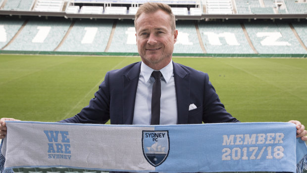 Sydney FC chief executive Danny Townsend said the curtain was the number one top priority for the rebuild. 