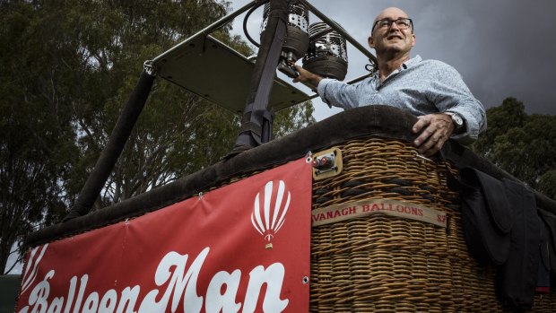 Balloon Man chief pilot Chris Shorten said a voucher scheme to drum up Melbourne tourism was sorely needed. 