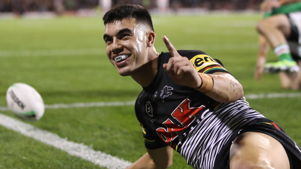 The next great fullback? Andrew Johns is predicting big things from Charlie Staines.