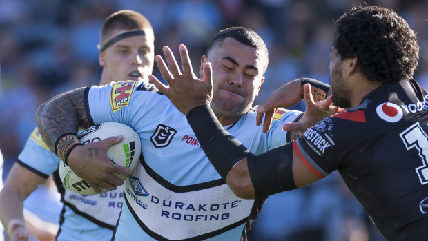 Andrew Fifita turned in a barnstorming display against the Warriors last week.