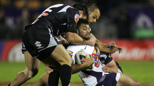 Karmichael Hunt will make his return for the Broncos after a 12-year absence.