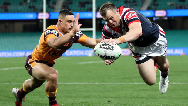 At 34, Josh Morris is in evergreen form for the Roosters. 