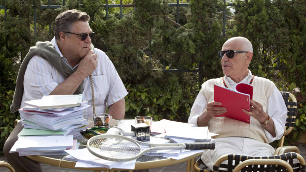 Alan Arkin with John Goodman in the 2012 film Argo.