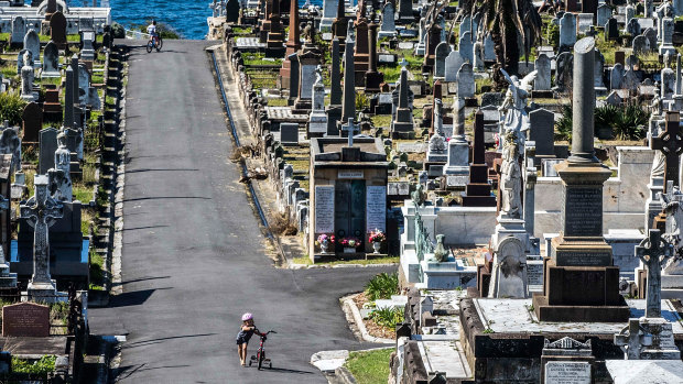 Waverley Cemetery offers renewable tenure for its graves. 
