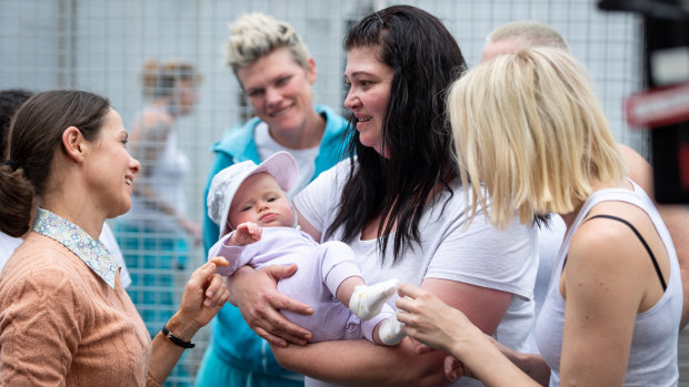 A scene from the final season of Wentworth, which begins on Foxtel on Tuesday night. 