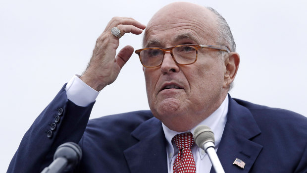 Rudy Giuliani, an attorney for President Donald Trump.
