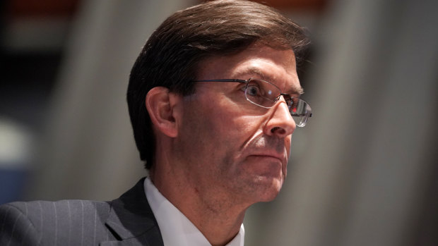 Mark Esper, US Secretary of Defence.