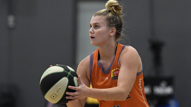 Shyla Heal during her standout campaign with the Townsville Fire.