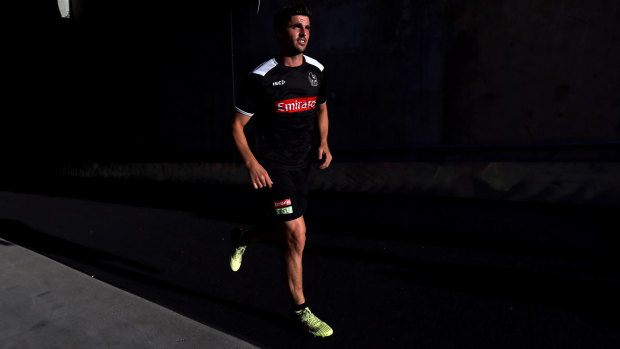 Scott Pendlebury is  lining up for his dozenth Anzac Day match.