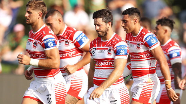 St George Illawarra and Ben Hunt left a lot to be desired with their showing against the Rabbitohs in the Charity Shield.