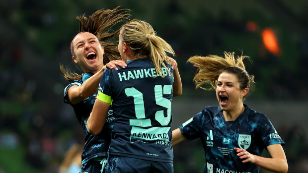 ‘I knew we weren’t losing’: Sydney FC sink City with second-half goal to claim fifth championship
