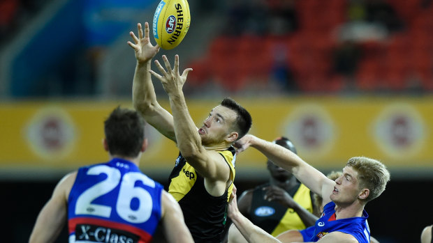Noah Balta was singled out for praise by Richmond coach Damien Hardwick after his side's victory over the Western Bulldogs.