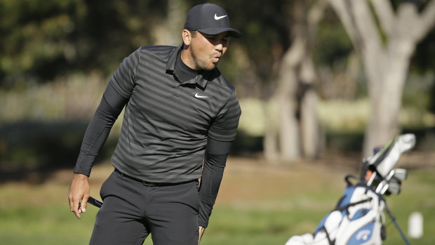 Close: Jason Day finished runner-up at the Pebble Beach tournament last year.