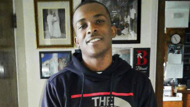Stephon Clark, pictured on the afternoon he died, was shot by police in his grandmother's backyard.