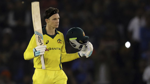 Peter Handscomb will likely be the unlucky batsman to make way in the World Cup squad. 
