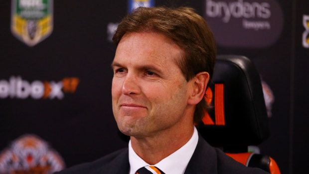 Michael Potter hasn’t coached in the NRL since his time at the Wests Tigers.