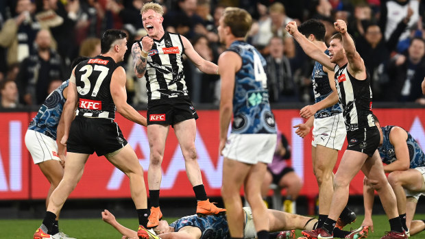 Collingwood triumphed over Carlton earlier in the season, and their clash on the last day of the home and away campaign could have huge ramifications.