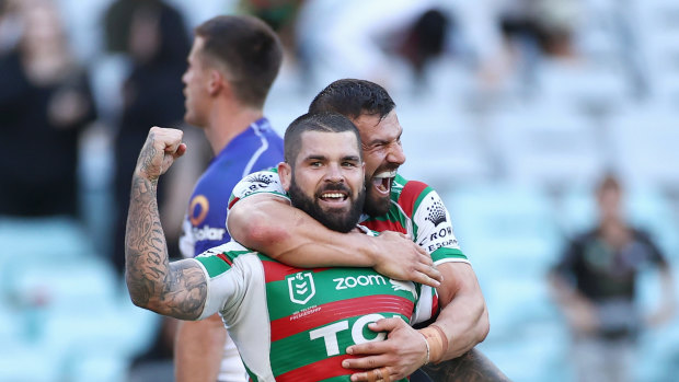 Adam Reynolds underscores the gulf in class between the Rabbitohs and Bulldogs on Good Friday.