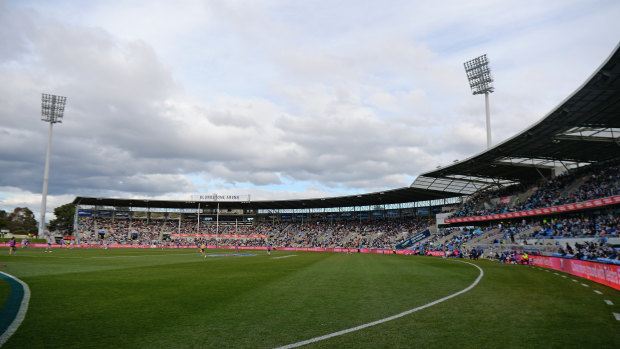 The passion that burns in Tasmania for Australian rules football is obvious.