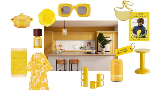 Sunshiny shades of yellow to bring joy into the home