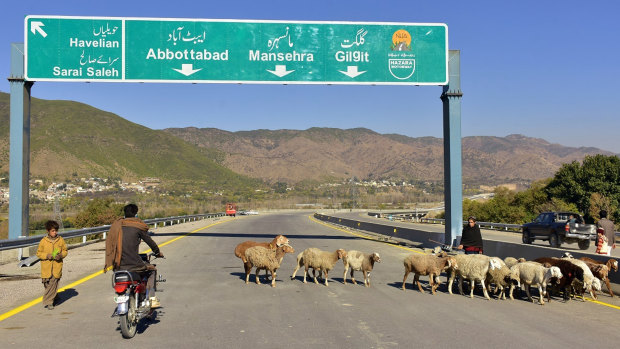 Chinese money has helped build new roads across Pakistan.