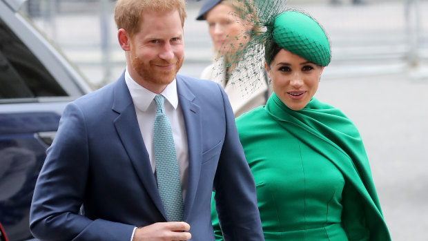 Prince Harry, the Duke of Sussex and Meghan, the Duchess of Sussex.