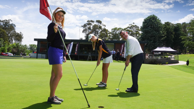 NSW deputy premier John Barilaro announced the Queanbeyan Golf Club will host the Australian Boys Interstate Series in 2020.