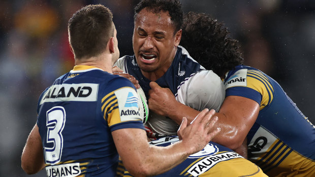 Felise Kaufusi did not receive his marching orders against the Eels...