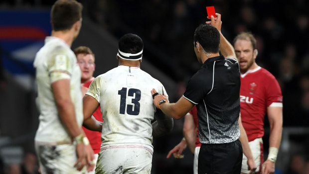 Furious Jones slams ref after 'absolute rubbish' red card for Tuilagi
