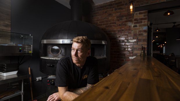 Jarred Turnbull, owner of Bo Gurks bar in Edithvale, hopes the New Zealand travel bubble will enable him to find a pizza chef.