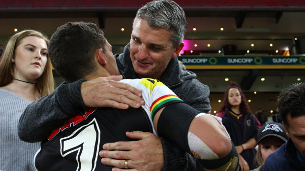 Approach: Ivan Cleary could re-join Penrith and his son Nathan.