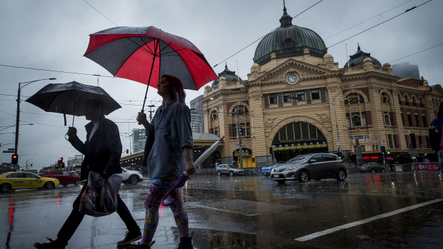 Melbourne is set for a downpour, with a month's worth of rain forecast for Thursday and Friday.