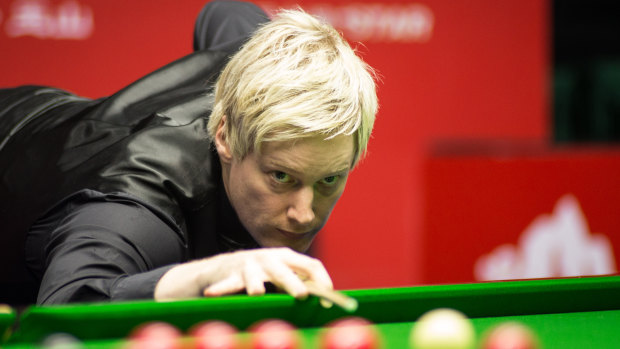 On cue: Australia's Neil Robertson will battle it out in this year's World Snooker Championship. 